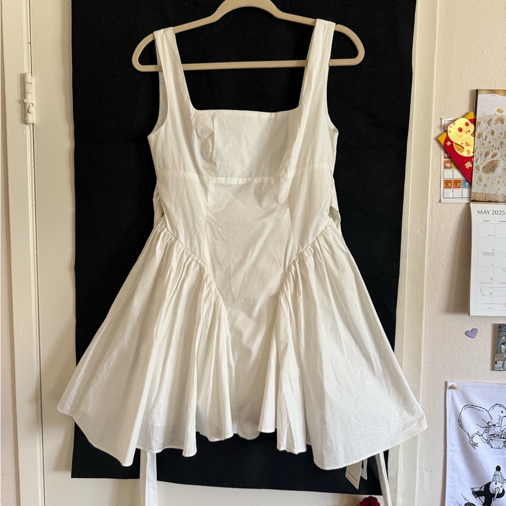 Commense White Mini Dress